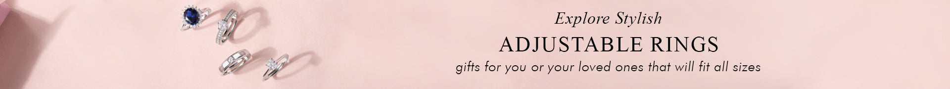 Adjustable rings for women banner