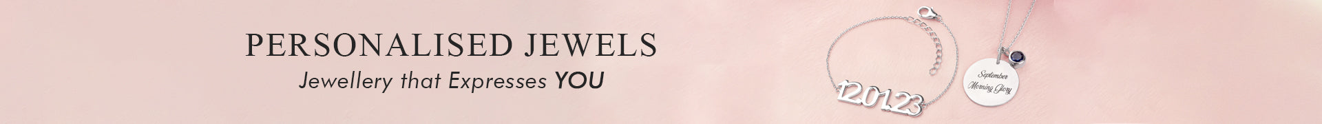 Personalized gifts and custom jewellery Banner