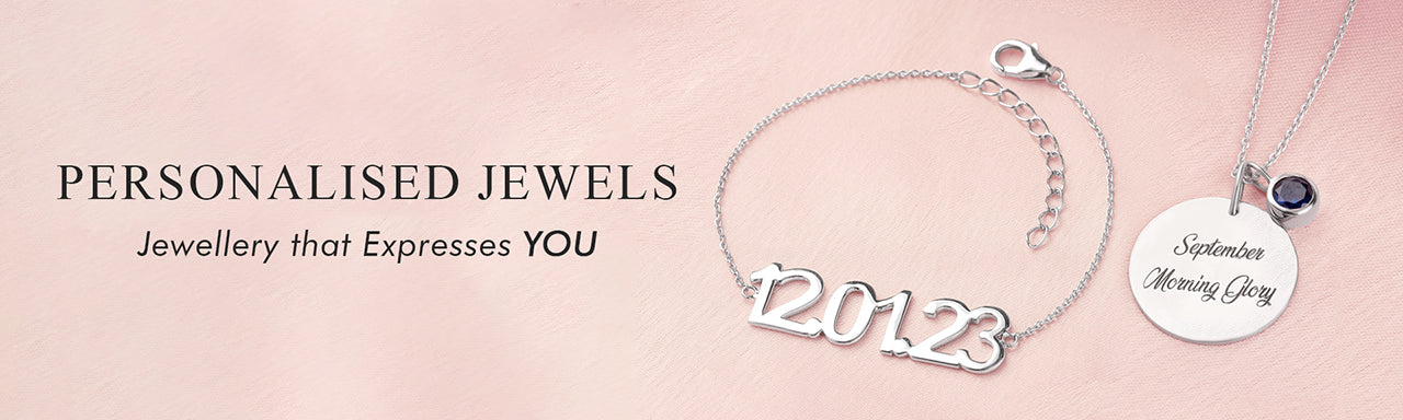 Personalized gifts and custom jewellery Banner