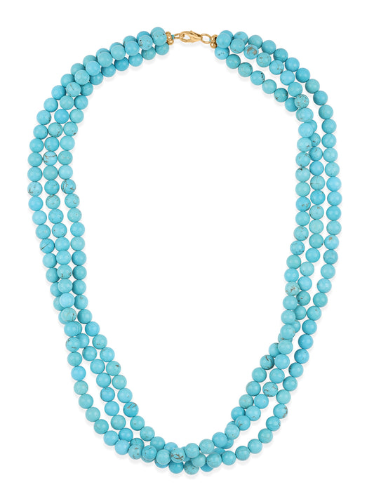 Turquoise Beads Necklace