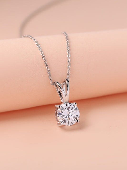 Daily Wear 2 Carat Solitaire Pendant