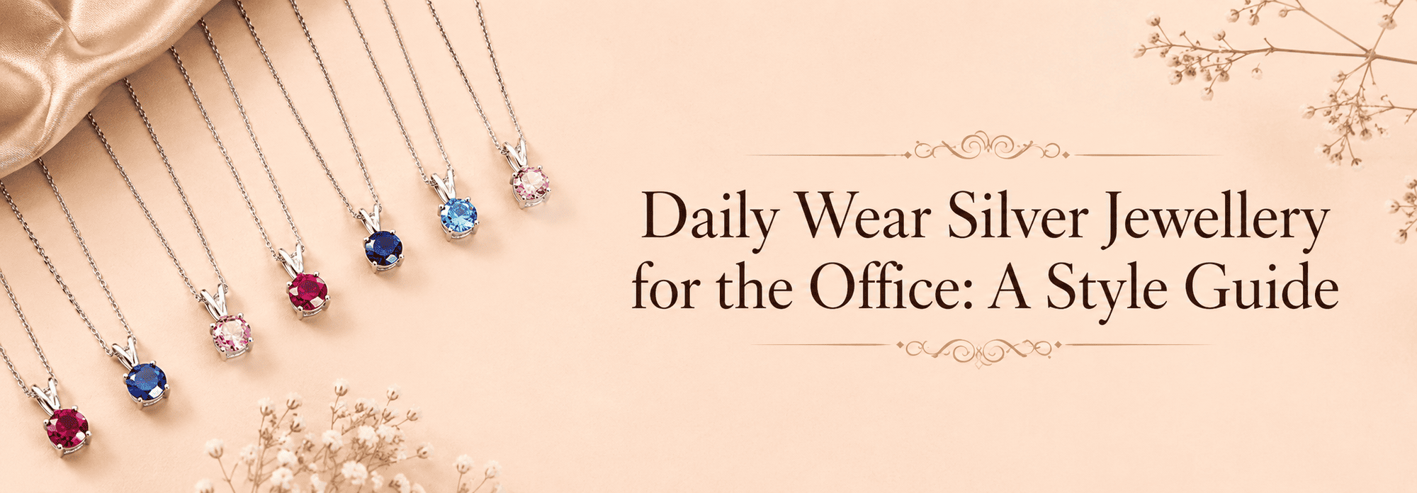 Daily Wear Silver Jewellery for the Office: A Style Guide