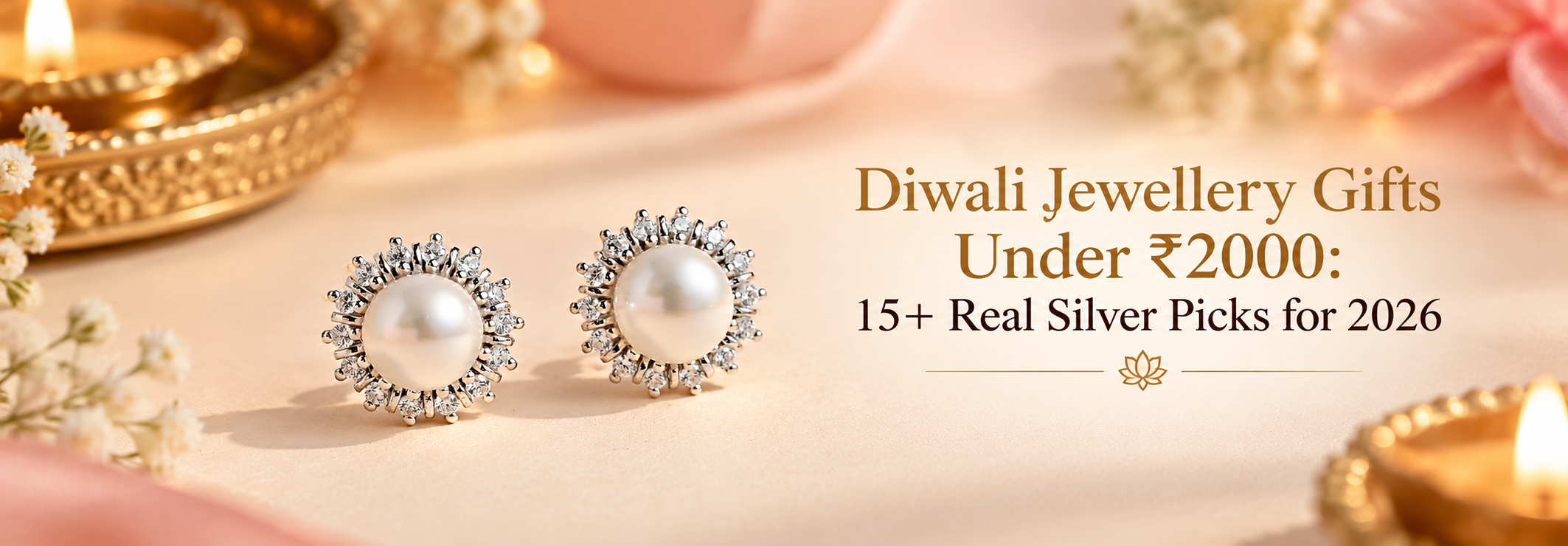 Diwali Jewellery Gifts Under ₹2000: 15+ Real Silver Picks for 2026