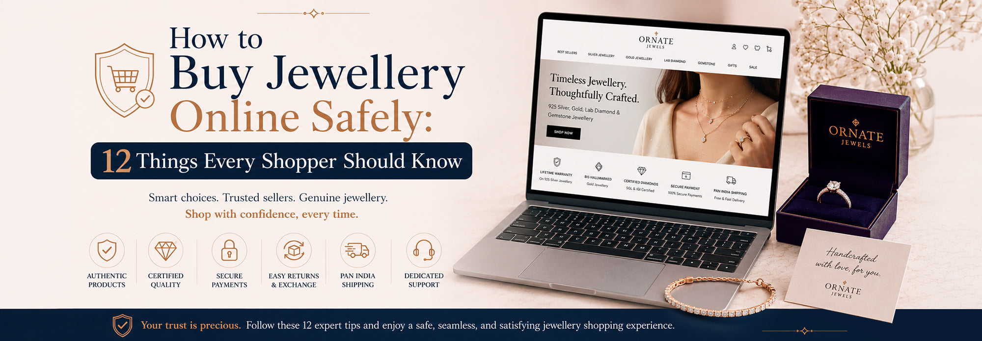 How to Buy Jewellery Online Safely: 12 Things Every Shopper Should Know