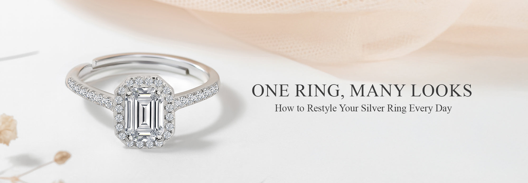 One Ring, Many Looks - How to Restyle Your Silver Ring Every Day