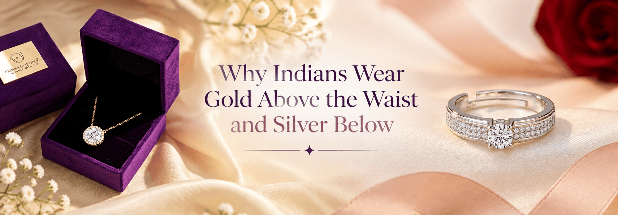 Why Indians Wear Gold Above the Waist and Silver Below
