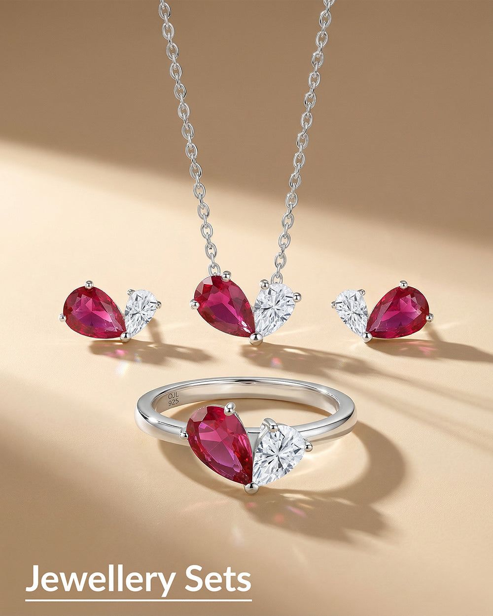 Buy silver jewellery sets online