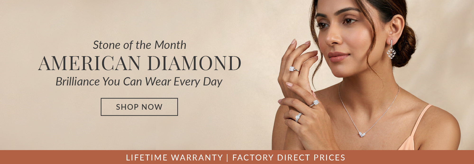 Buy AAA Grade American Diamond Jewellery Online