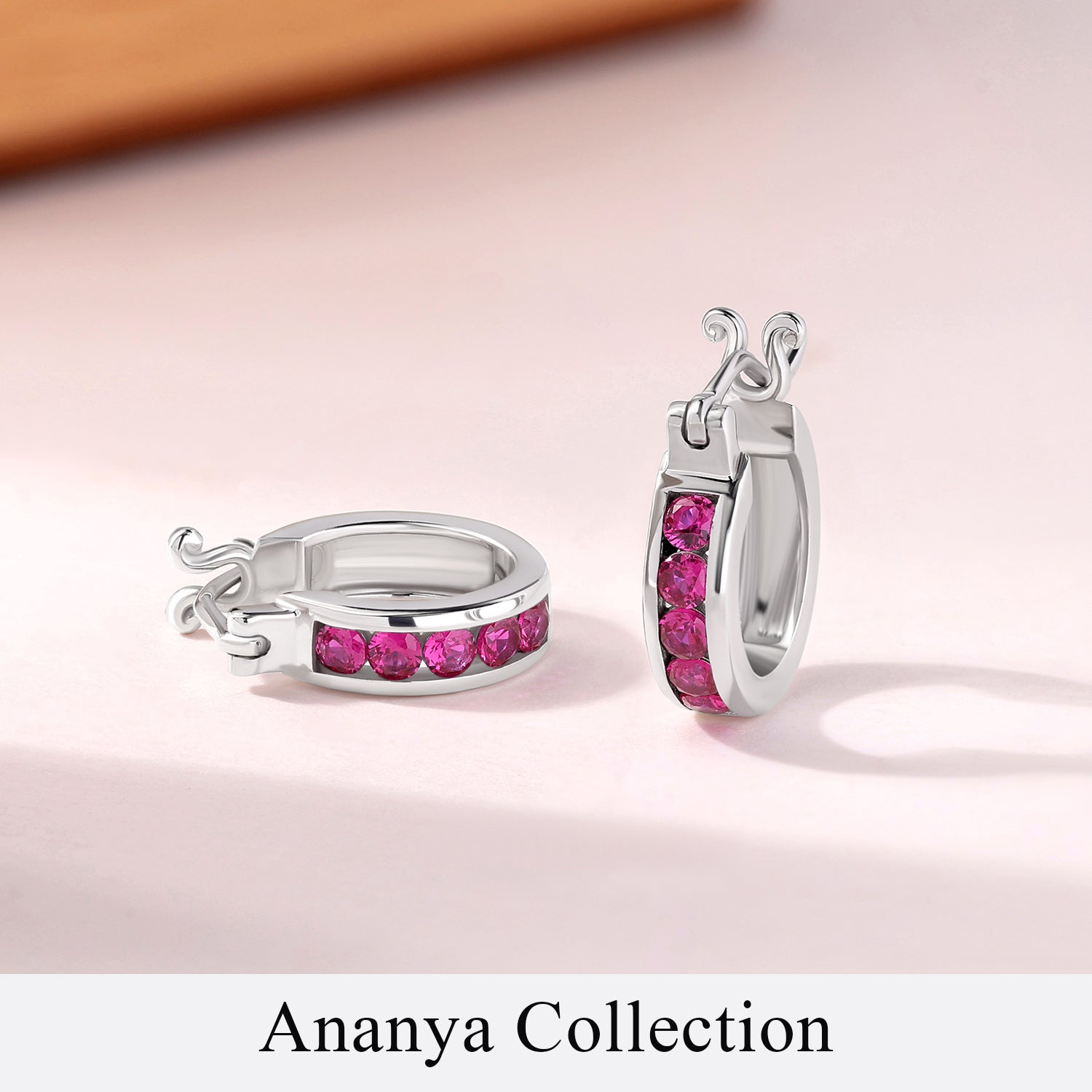 natural gemstone with pure 925 silver