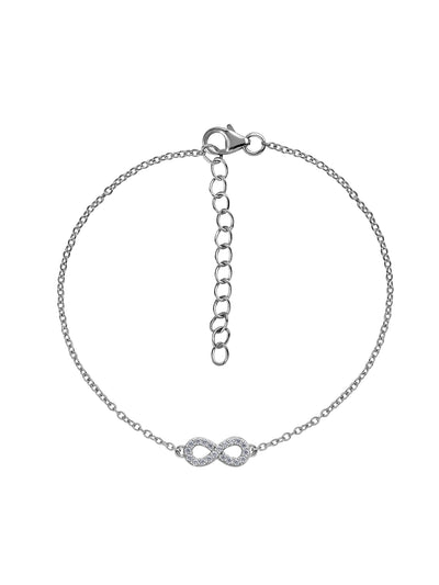 Infinity Silver Bracelet-2