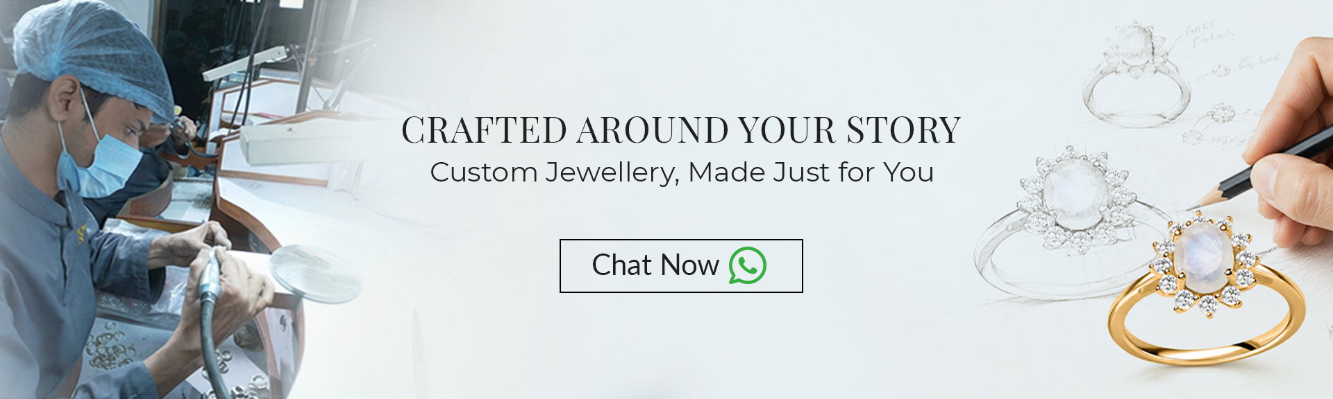 Custom Jewellery Making Process - Handcrafted Design to Finished Ring | Ornate Jewels