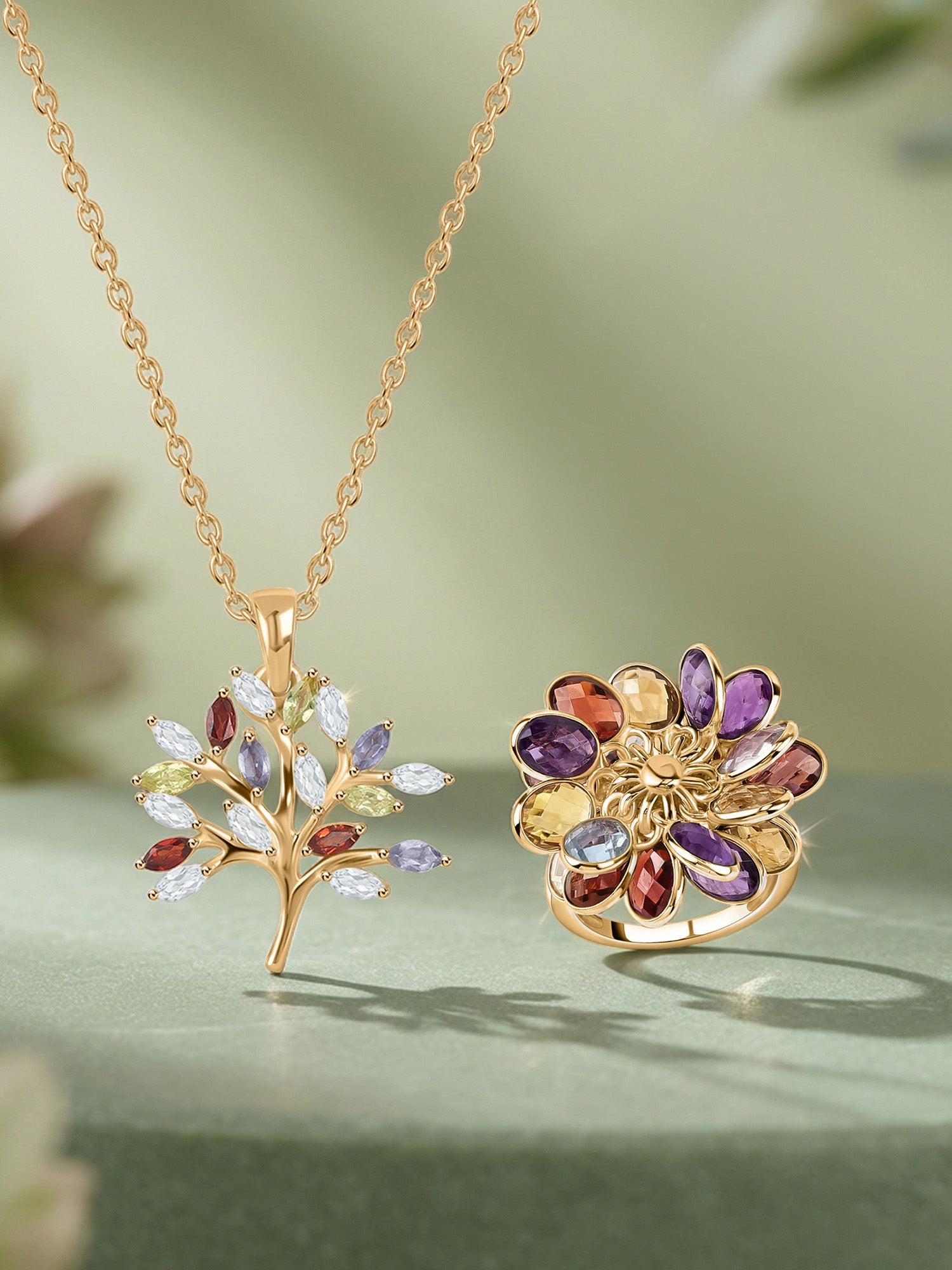 Natural Multi Gemtone Jwellery Online