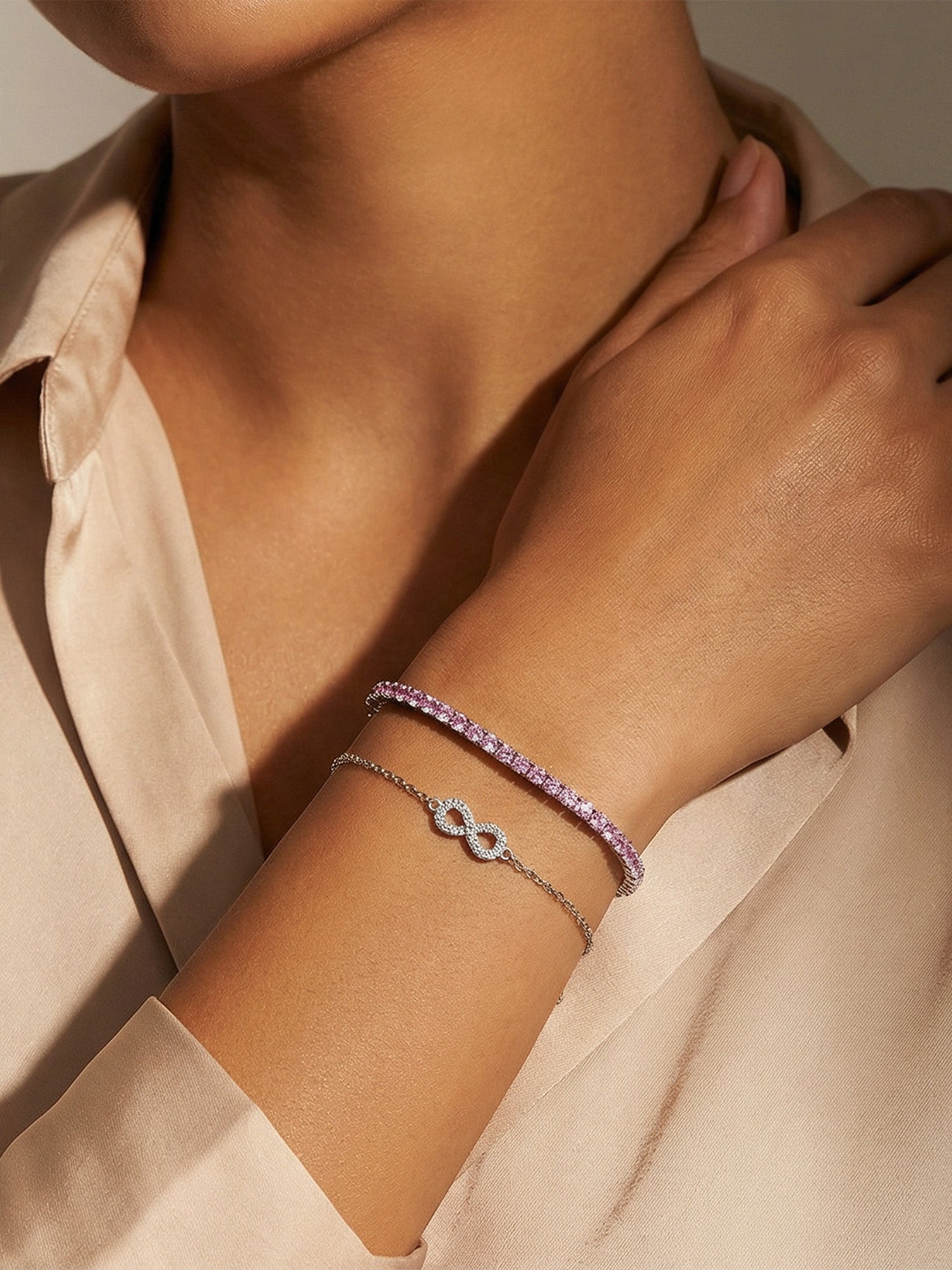 Buy silver & gold bracelet for you