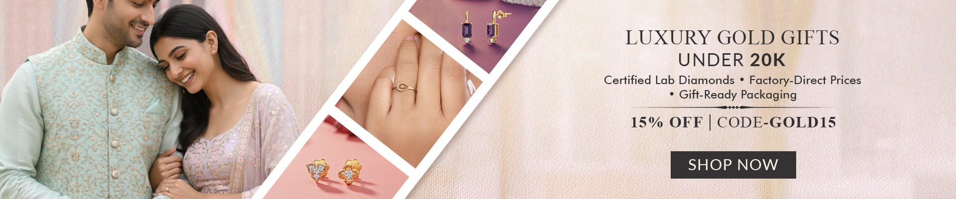 Gold jewellery under 20000