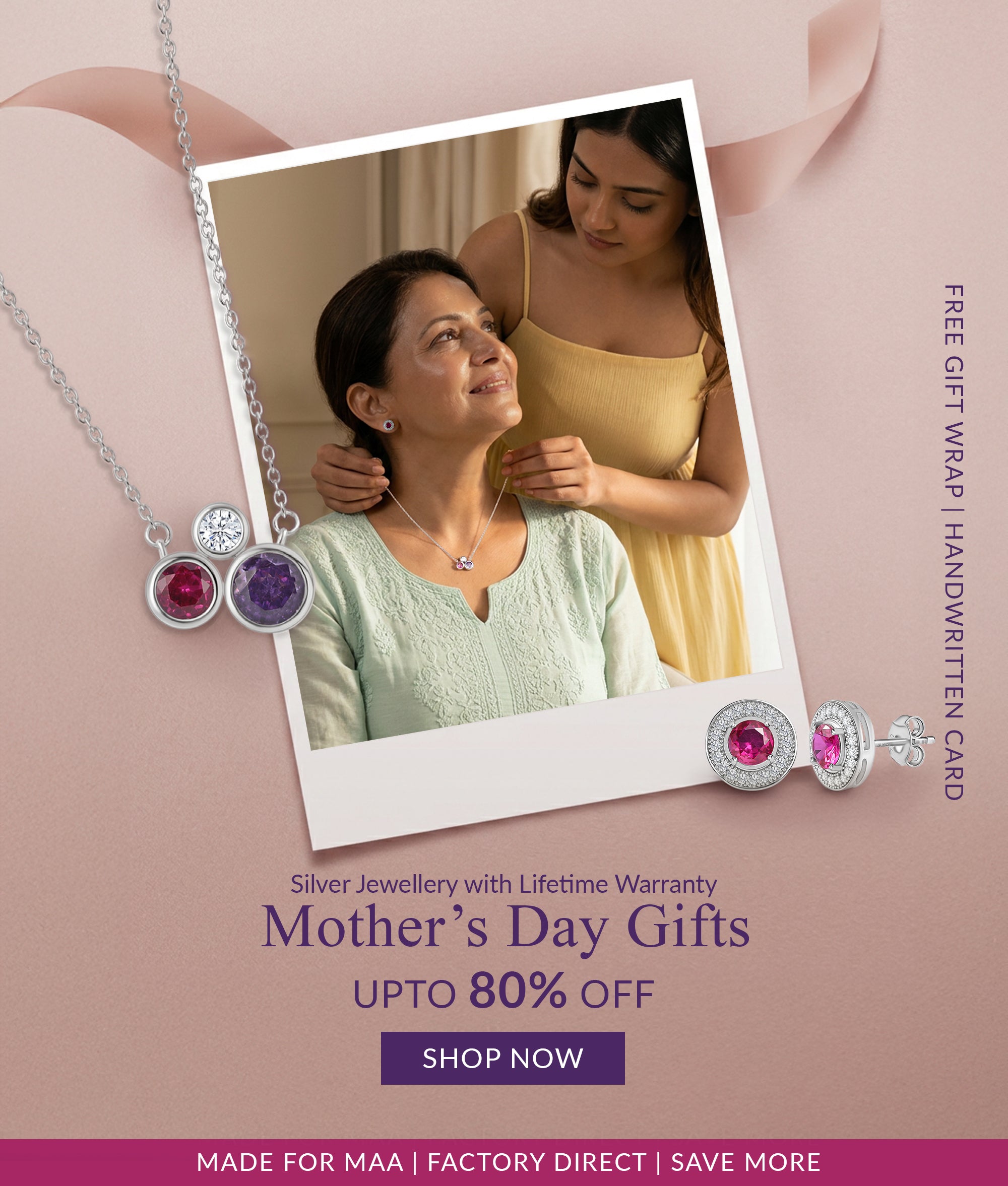 Mother's Day Sale upto 80% OFF