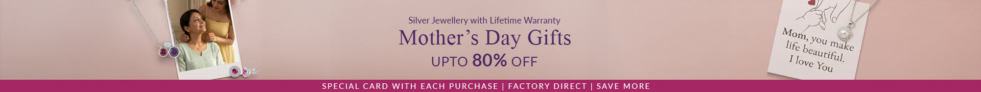 Mother's Day Sale upto 80% OFF