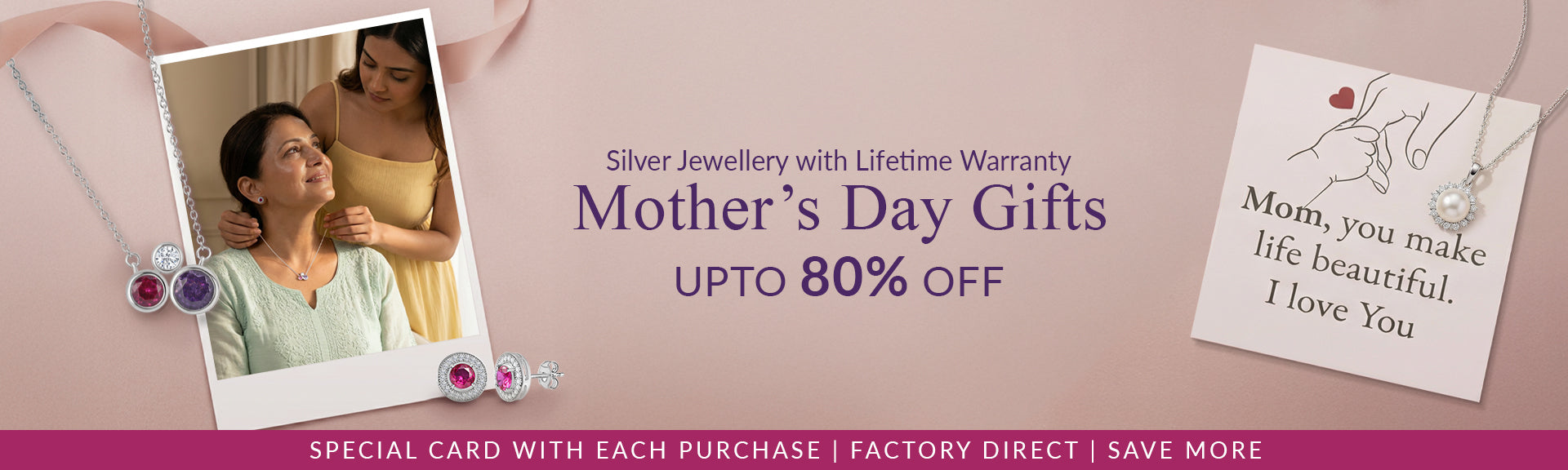 Mother's Day Sale upto 80% OFF