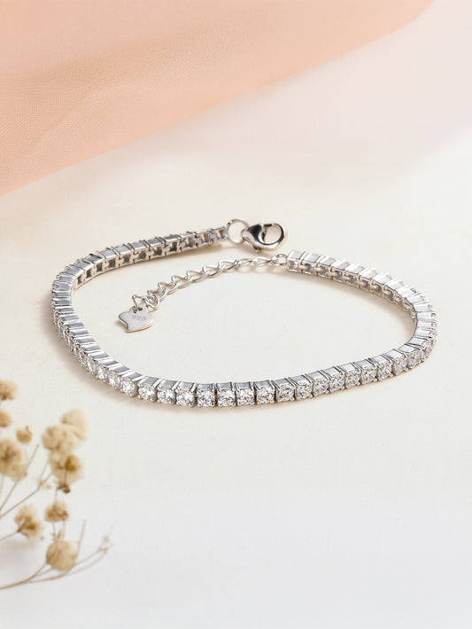 American Diamond Tennis Bracelet For Women