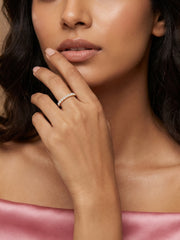 Lab Grown Delicate Diamond Ring