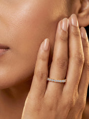 Lab Grown Shimmering Diamond Ring For Women