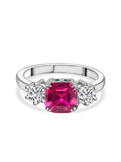 Meghan Markle Design Ring In Ruby