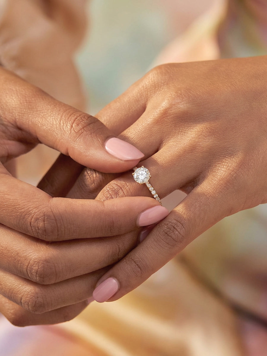 Heirloom 2 Carat Solitaire Lab Grown Diamond Ring