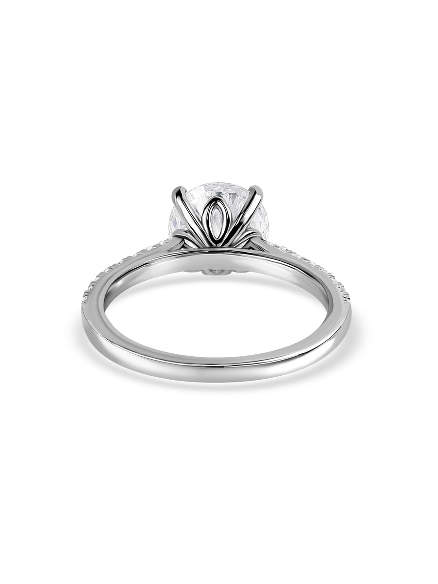 Heirloom 2 Carat Solitaire Lab Grown Diamond Ring