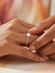 Eterna 1 Carat Lab Grown Diamond Solitaire Ring