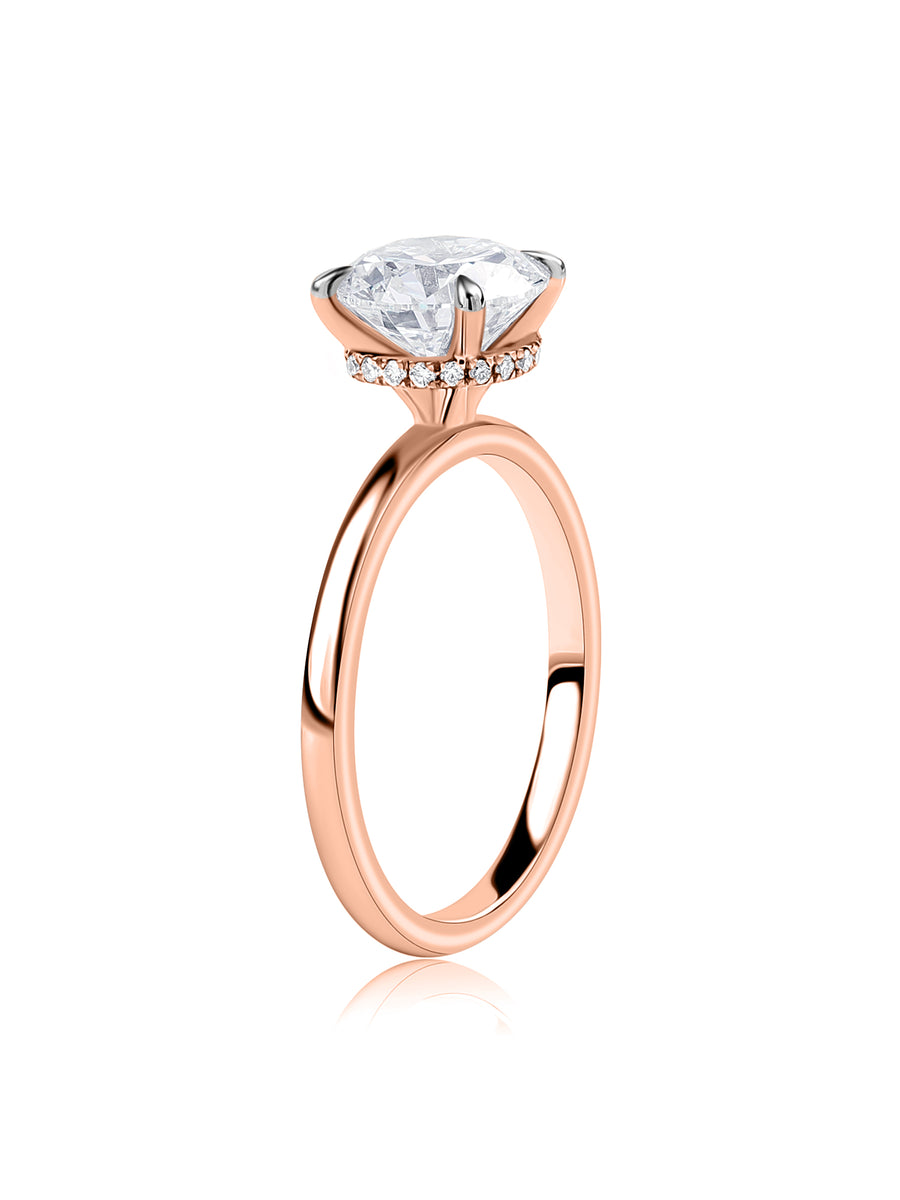 Me Amour 2 Ct Lab Grown Solitaire Diamond Ring