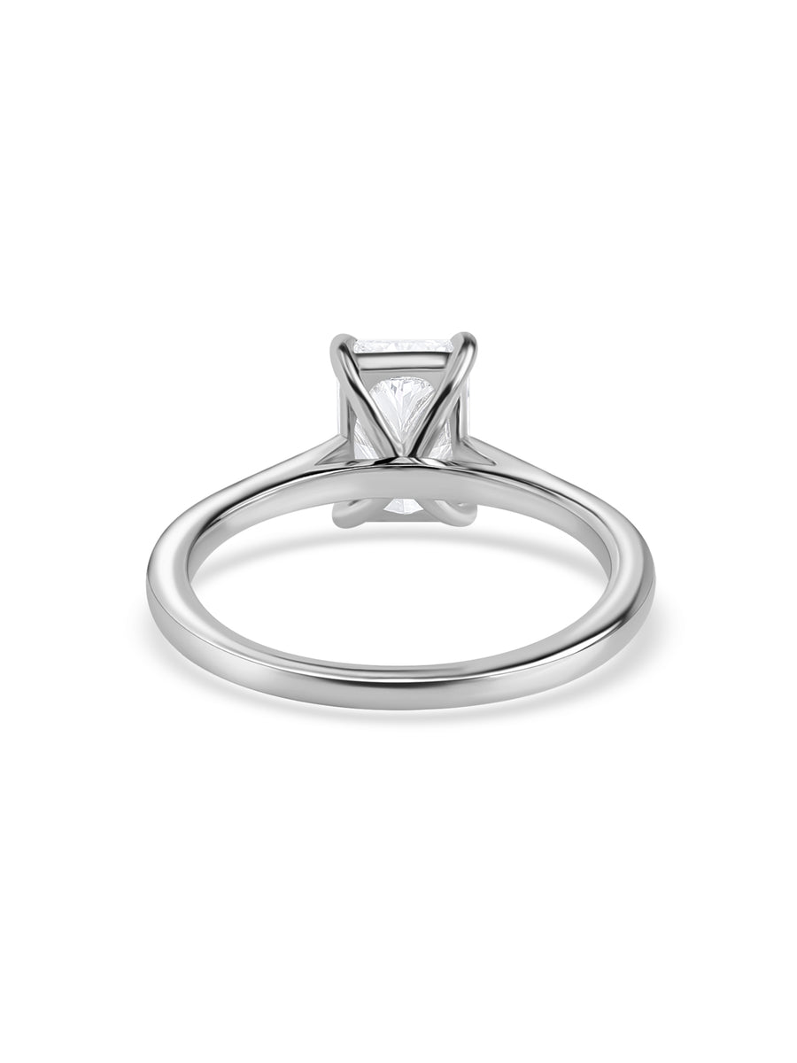 Lab Grown 1 Carat Engagement Diamond Ring