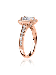 Radiant Spark Lab-Grown Diamond Halo Ring