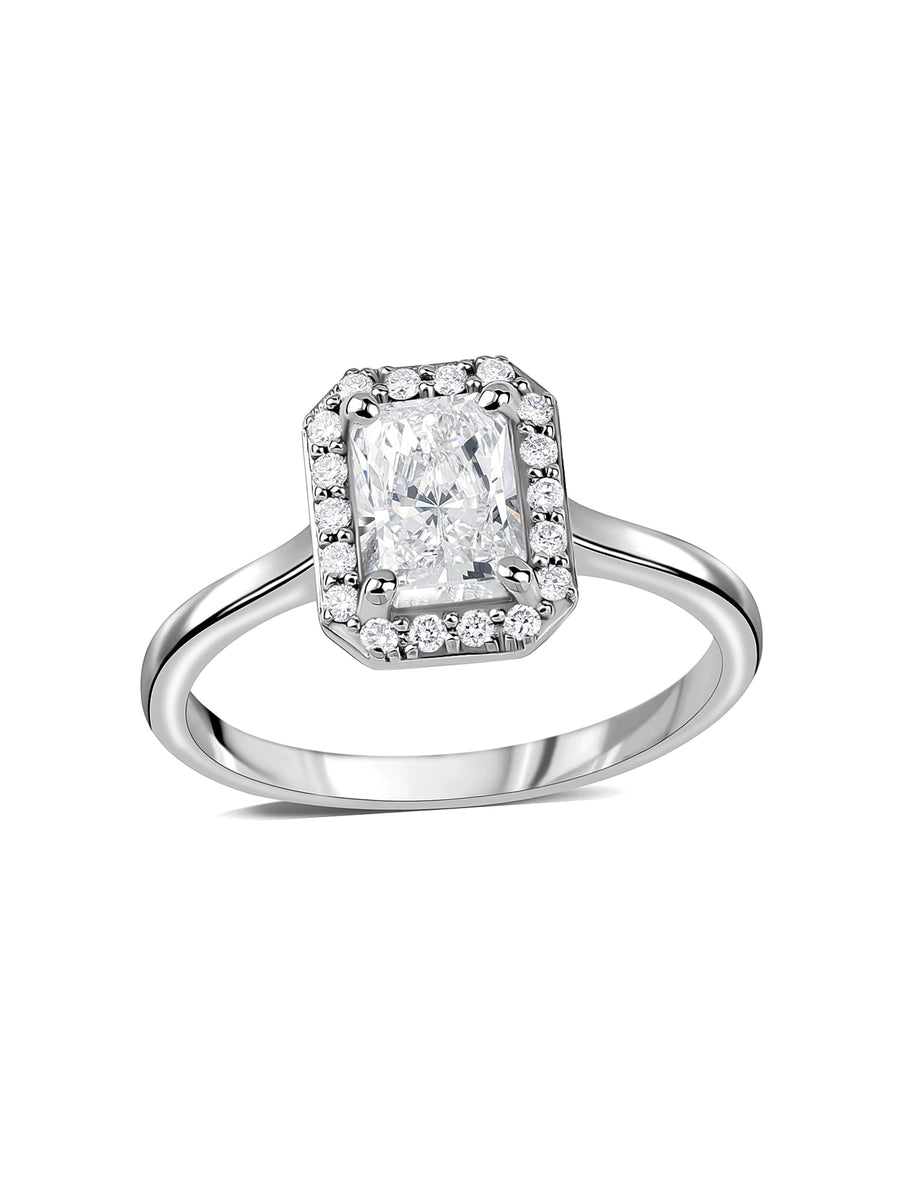 Carat Radiant Solitaire Diamond Ring