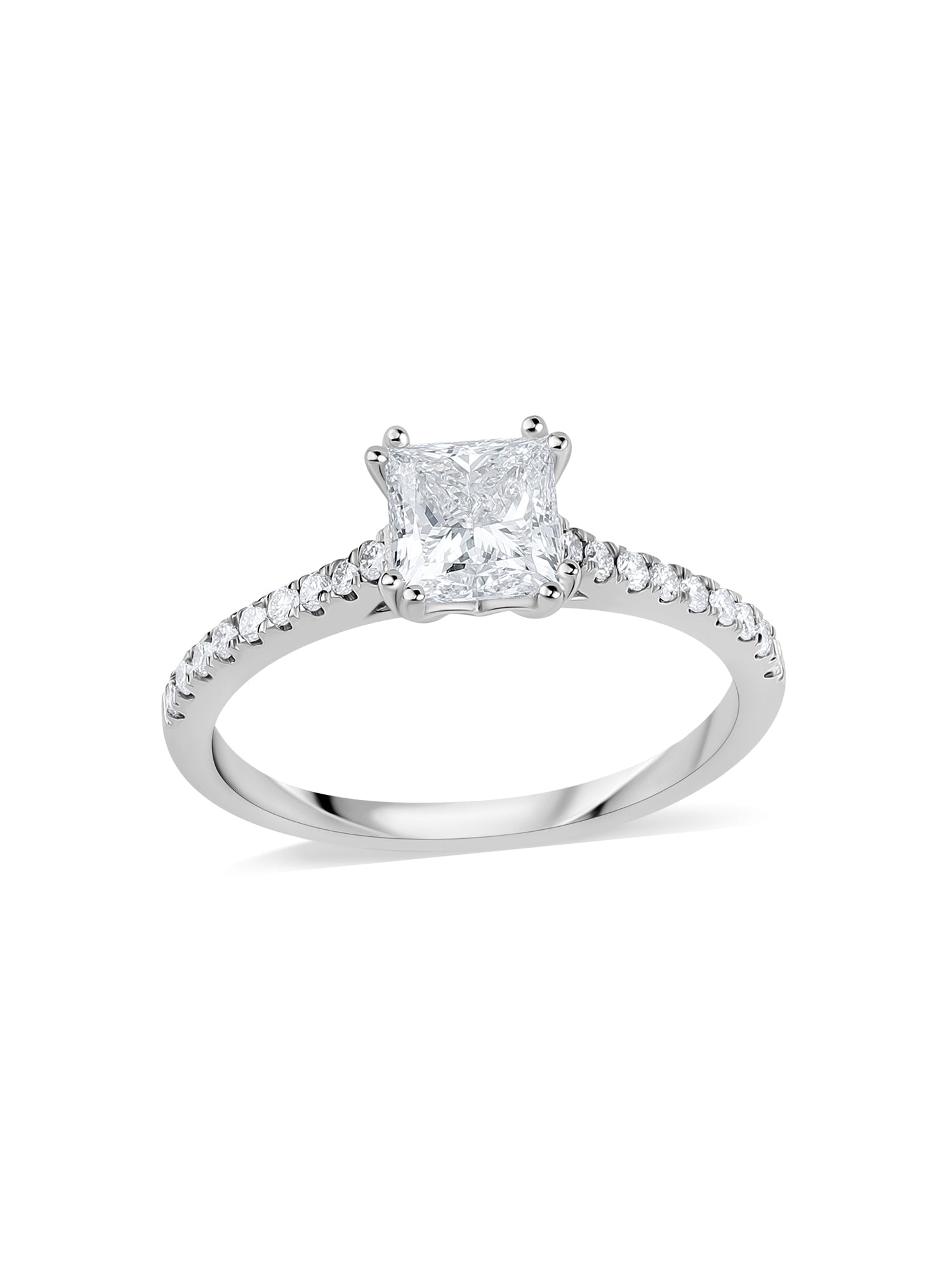 Princess 1 Carat Lab Grown Diamond Ring