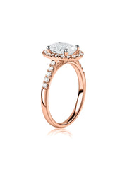 Halo 1.5 Carat Lab Grown Diamond Ring