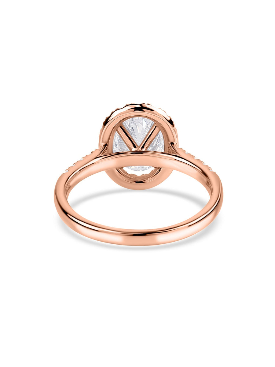 Halo 1.5 Carat Lab Grown Diamond Ring