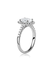 Halo 1.5 Carat Lab Grown Diamond Ring