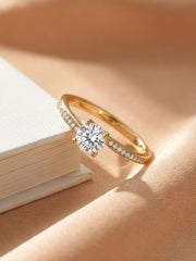 Sparkle 1 Carat Lab Grown Diamond Solitaire Ring