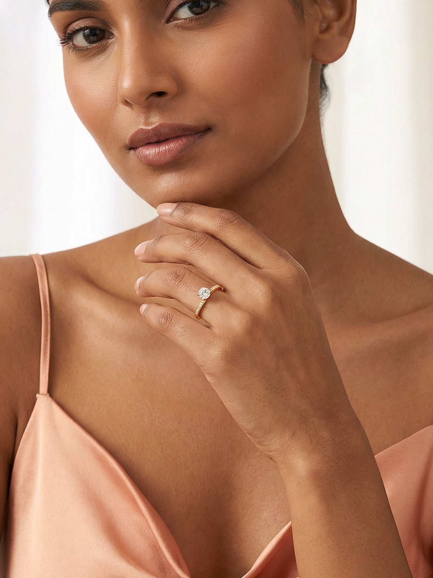 Sparkle 1 Carat Lab Grown Diamond Solitaire Ring