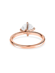 Luminous 1.5 carat Lab Grown Diamond Solitaire Ring