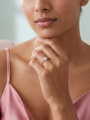 Glam 1 Carat Solitaire Lab Diamond Ring