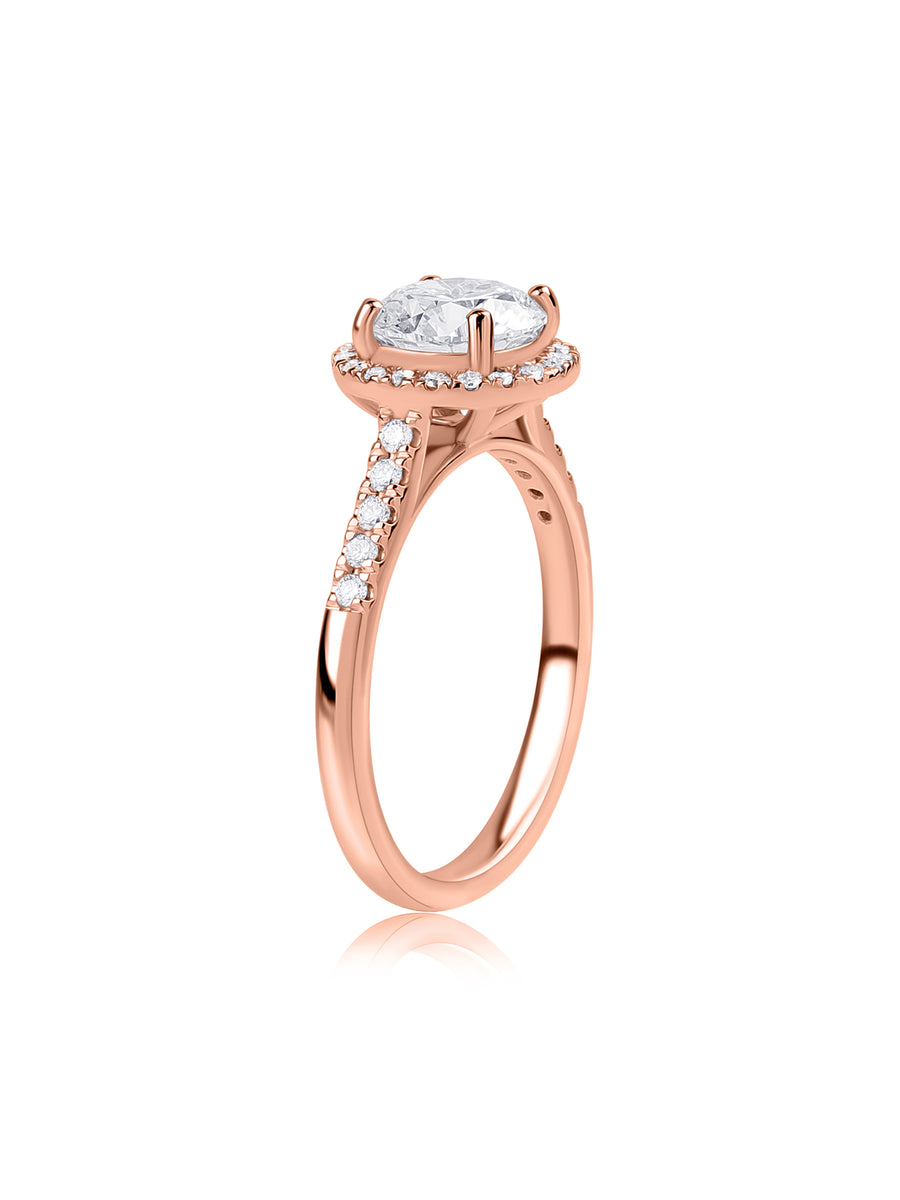 Forever 1.5 Carat Solitaire Lab Grown Diamond Ring