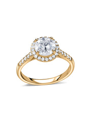 Forever 2 Carat Halo Lab Grown Diamond Ring