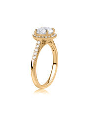 Forever 2 Carat Halo Lab Grown Diamond Ring