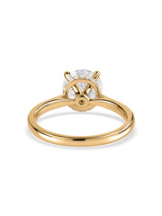 2 Carat Radiant Round Diamond Classic Ring