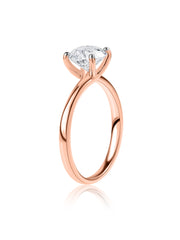 1.5 Carat Round Lab-Grown Diamond Solitaire Ring