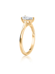 1.5 Carat I Love Pear Solitaire Rings