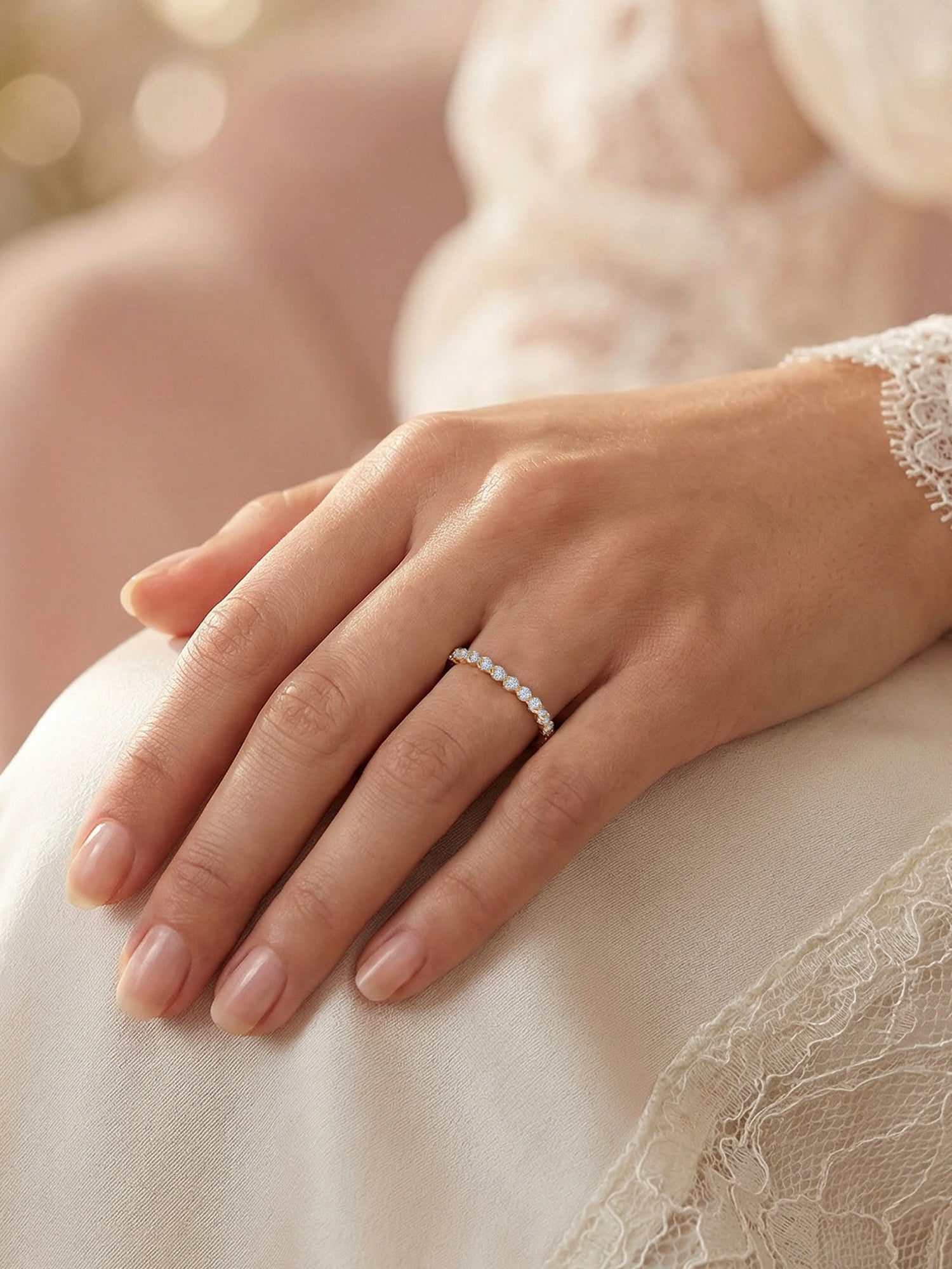 Lab Grown Stacking Diamond Ring
