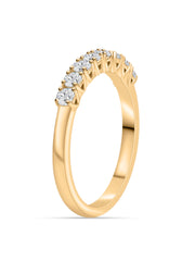 Stylish Lab Grown Diamond Band Ring