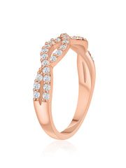 Lab Grown Graceful Diamond Ring For Women