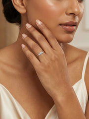 1 Carat Round Diamond Classic Three-Stone Ring